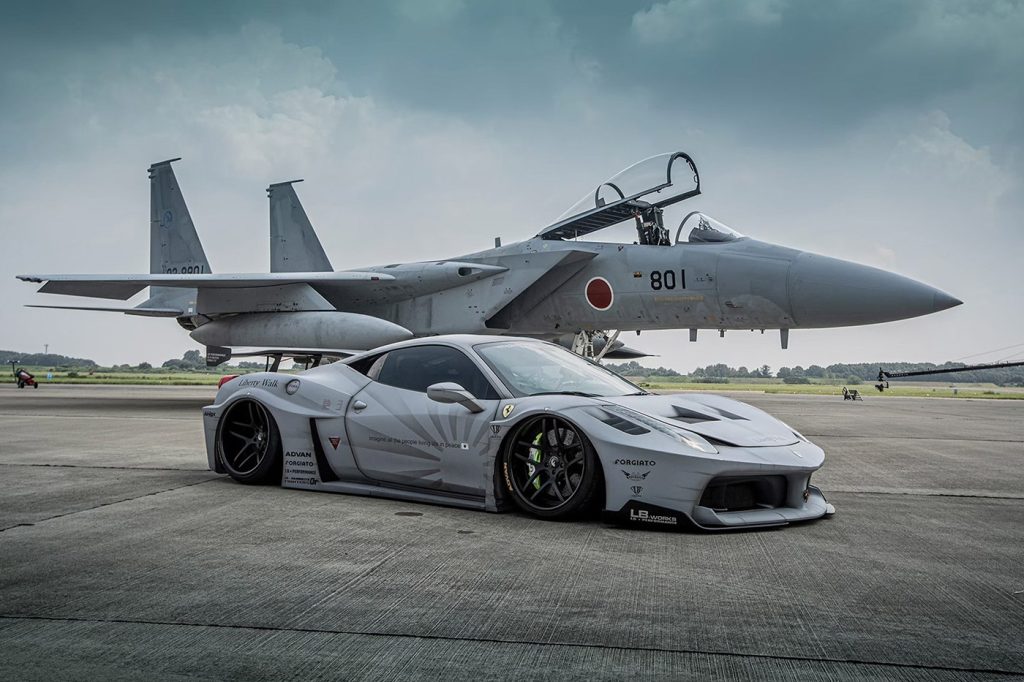 LB-Fighter Liberty Walk LB-Silhouette WORKS Ferrari 458 GT #LBFIIGHTER