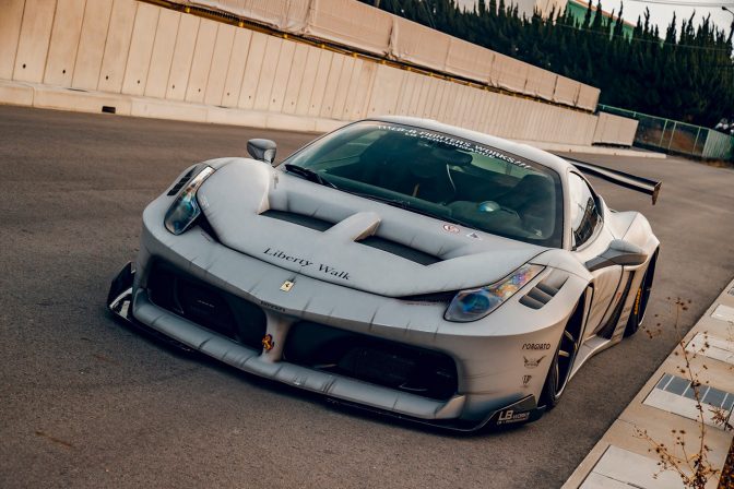 LB-Fighter Liberty Walk LB-Silhouette WORKS Ferrari 458 GT #LBFIIGHTER