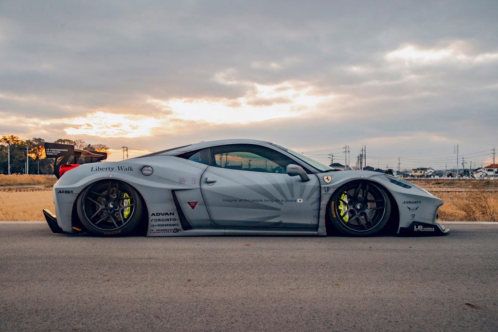 LB-Fighter Liberty Walk LB-Silhouette WORKS Ferrari 458 GT #LBFIIGHTER