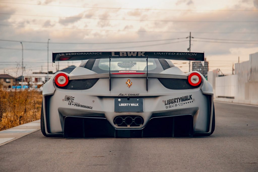 LB-Fighter Liberty Walk LB-Silhouette WORKS Ferrari 458 GT #LBFIIGHTER