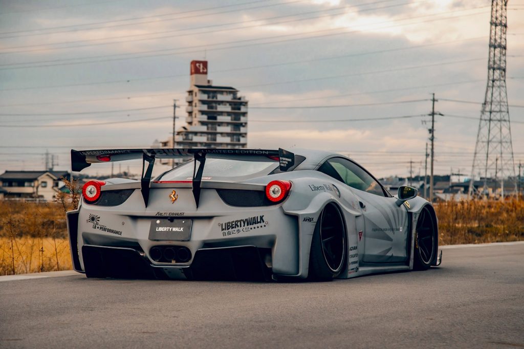 LB-Fighter Liberty Walk LB-Silhouette WORKS Ferrari 458 GT #LBFIIGHTER