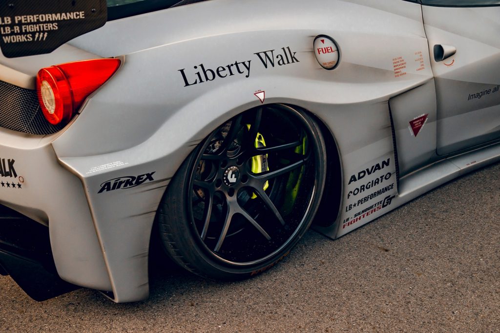 LB-Fighter Liberty Walk LB-Silhouette WORKS Ferrari 458 GT #LBFIIGHTER
