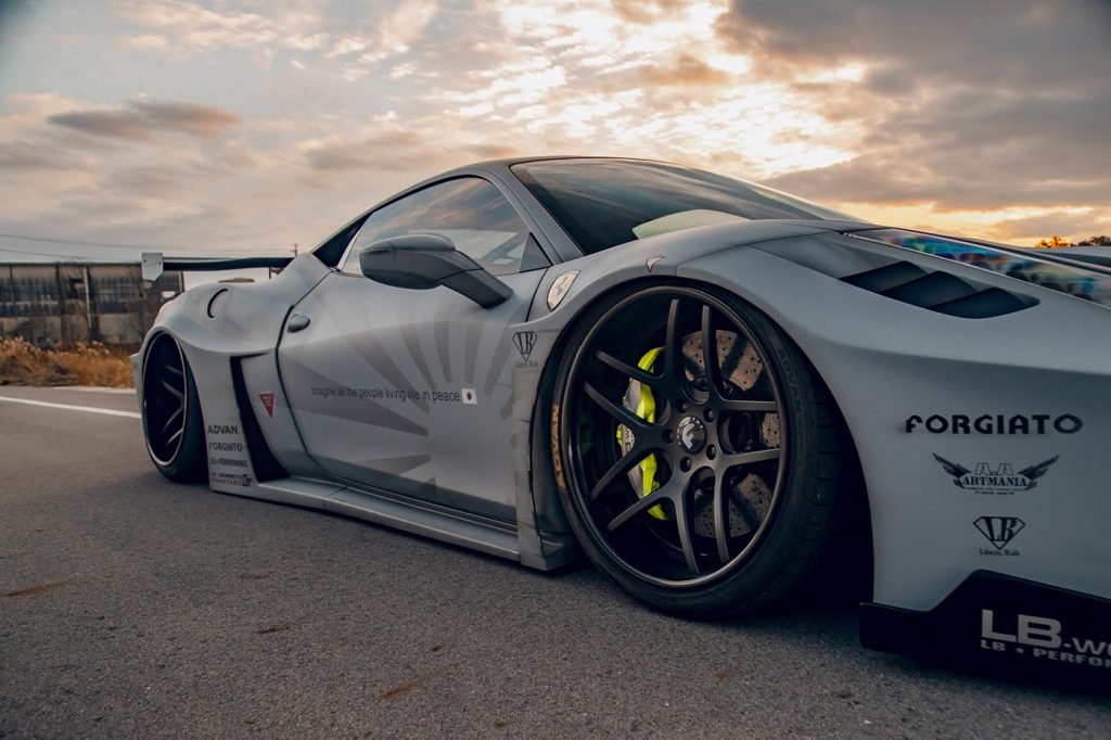 LB-Fighter Liberty Walk LB-Silhouette WORKS Ferrari 458 GT #LBFIIGHTER