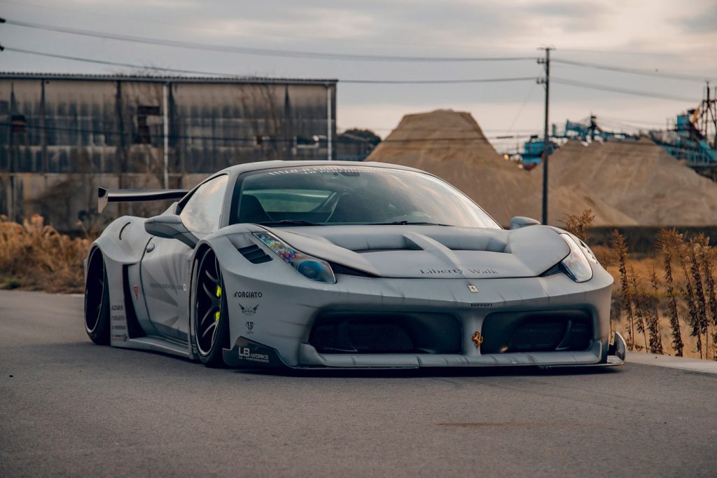 LB-Fighter Liberty Walk LB-Silhouette WORKS Ferrari 458 GT #LBFIIGHTER