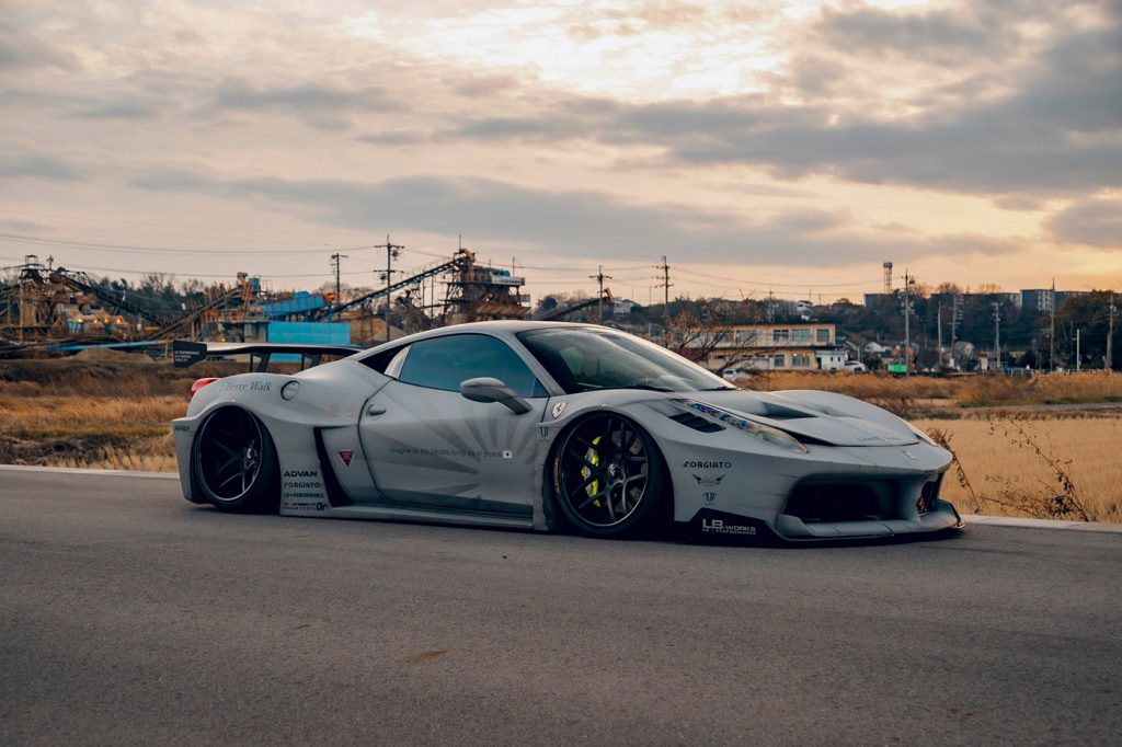 LB-Fighter Liberty Walk LB-Silhouette WORKS Ferrari 458 GT #LBFIIGHTER
