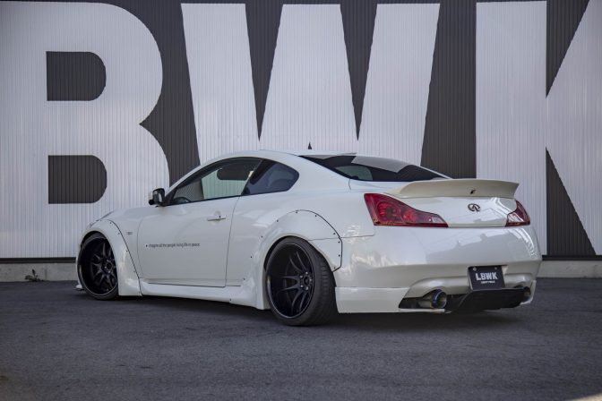 Liberty Walk Infiniti G37 Wide Body Kit