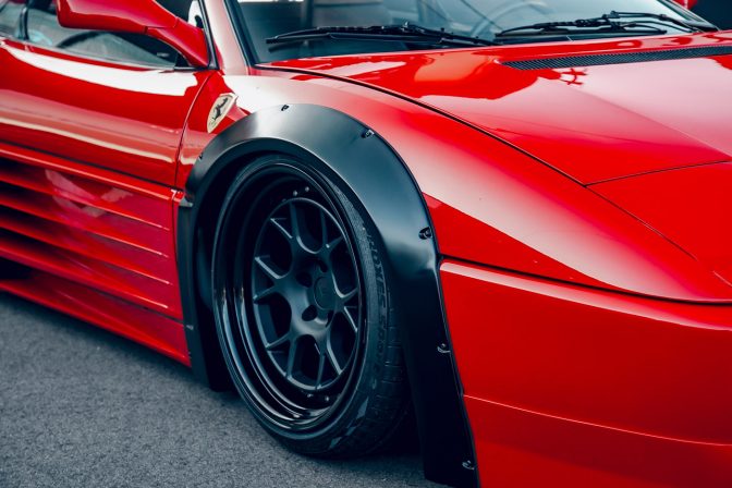 Liberty Walk Ferrari 348 wide body kit