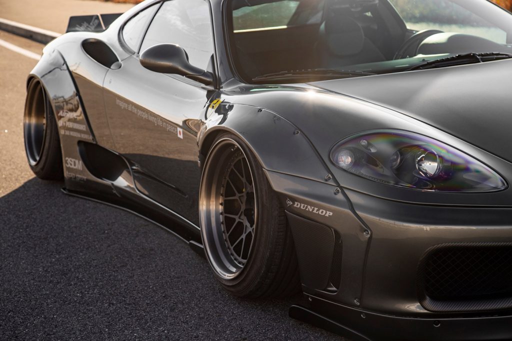 Liberty Walk Ferrari 360 wide body kit