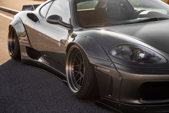 Liberty Walk Ferrari 360 wide body kit