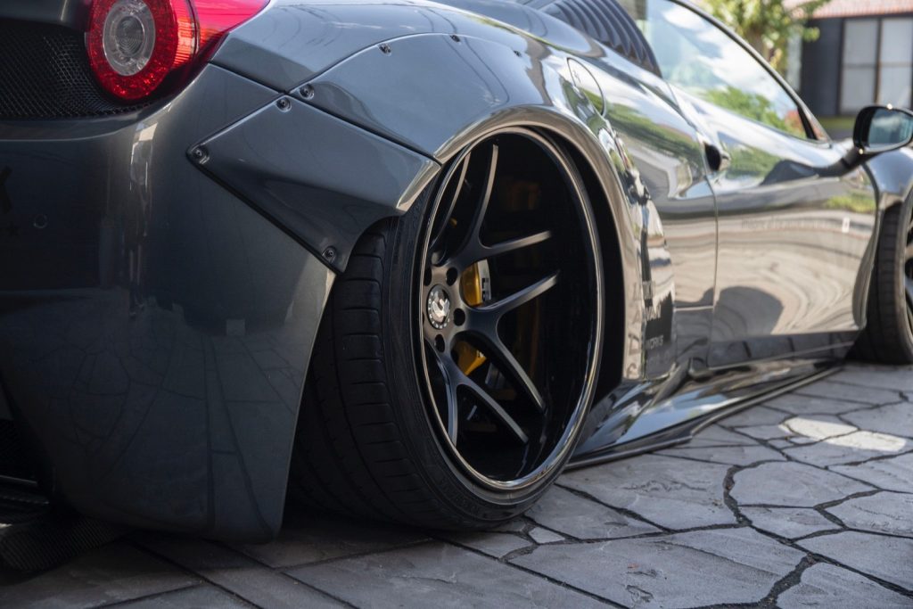 Liberty Walk Ferrari 458 wide body kit