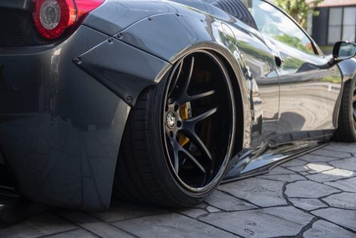 Liberty Walk Ferrari 458 wide body kit