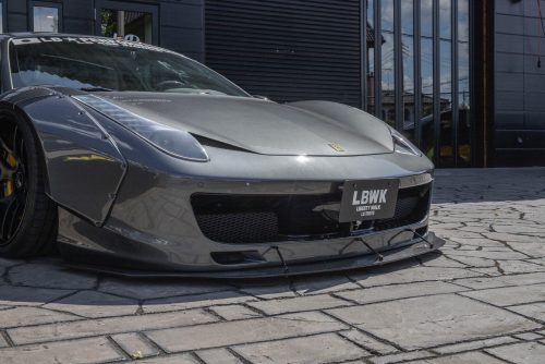 Liberty Walk Ferrari 458 wide body kit