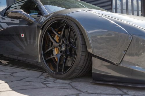 Liberty Walk Ferrari 458 wide body kit