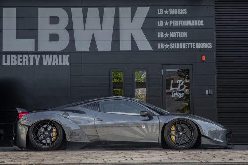 Liberty Walk Ferrari 458 wide body kit