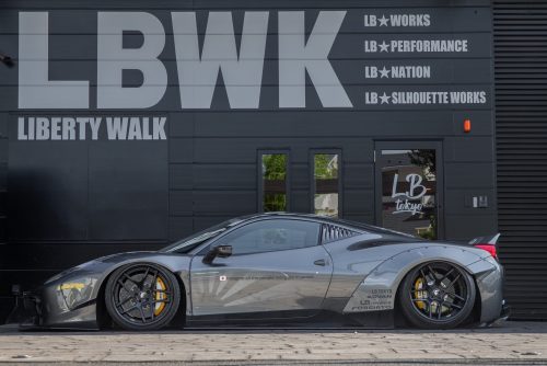 Liberty Walk Ferrari 458 wide body kit