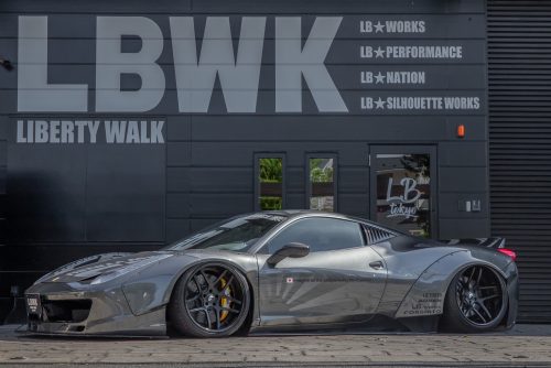 Liberty Walk Ferrari 458 wide body kit