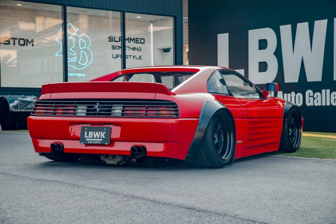 Liberty Walk Ferrari 348 wide body kit