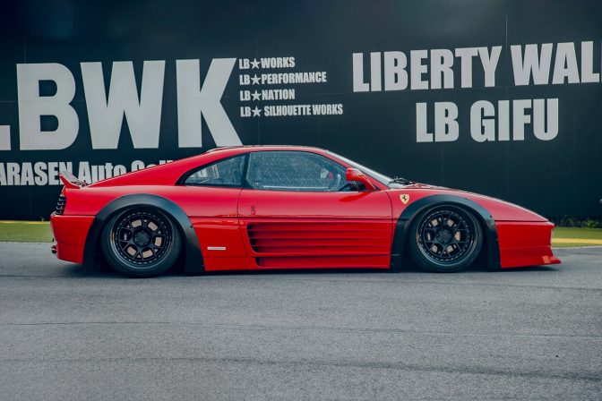 Liberty Walk Ferrari 348 wide body kit