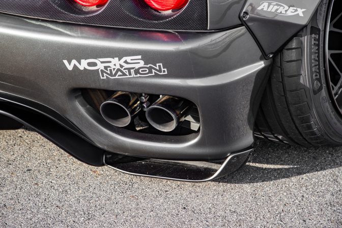 Liberty Walk Ferrari 360 wide body kit