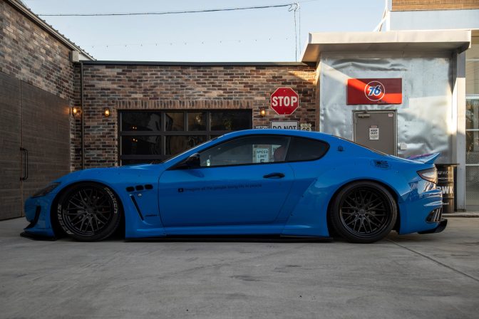 Liberty Walk Maserati GranTurismo Body Kit