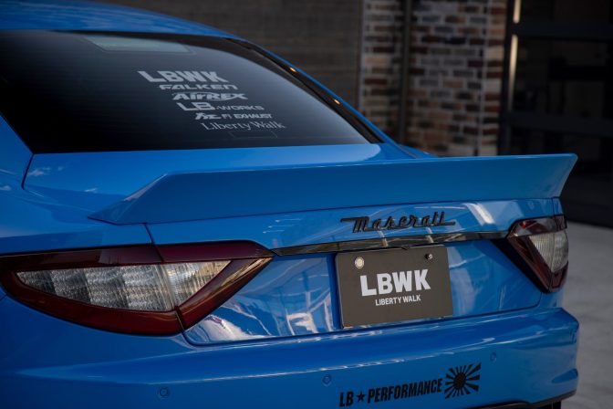 Liberty Walk Maserati GranTurismo Body Kit