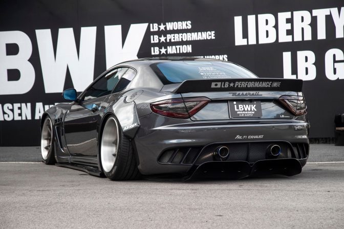 Liberty Walk Maserati GranTurismo Body Kit