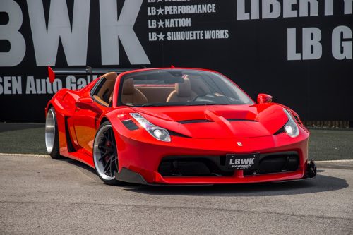 Liberty Walk LB-Silhouette WORKS Ferrari 458 GT Wide Body Kit