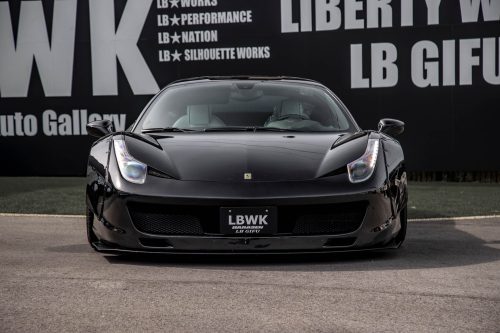 Liberty Walk Ferrari 458 wide body kit
