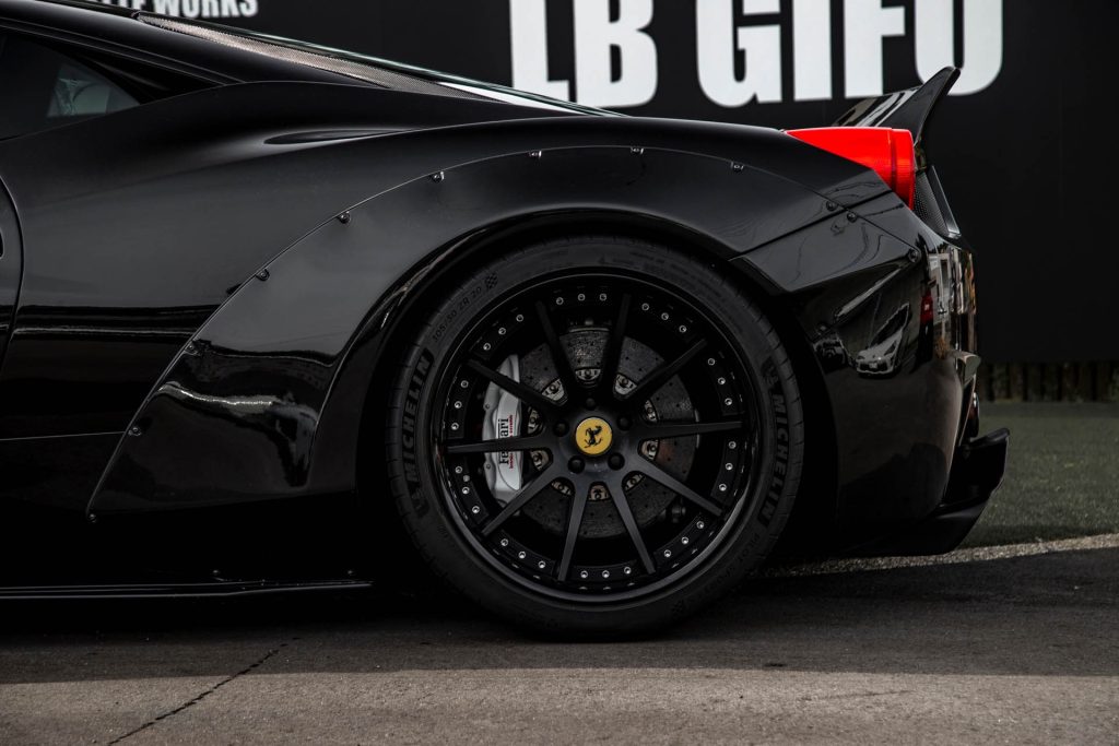 Liberty Walk Ferrari 458 wide body kit