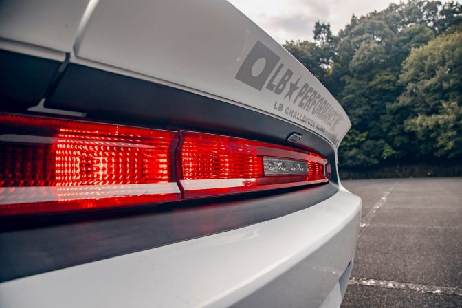 Liberty Walk Dodge Challenger Rear Ducktail Wing