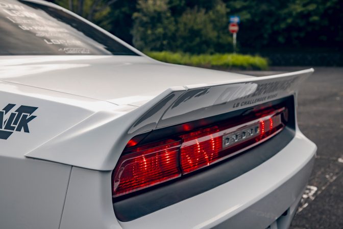 Liberty Walk Dodge Challenger Rear Ducktail Wing