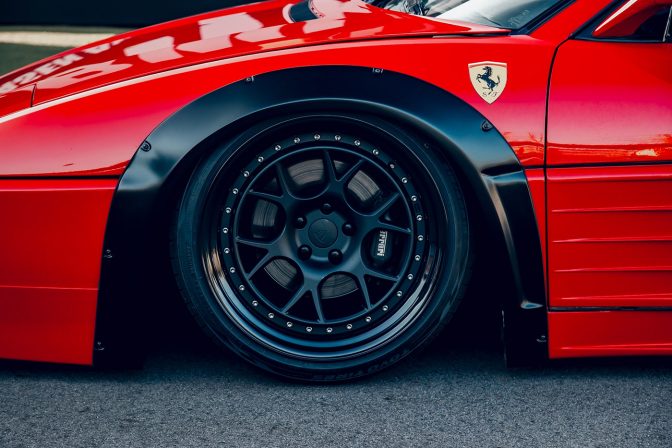 Liberty Walk Ferrari 348 wide body kit