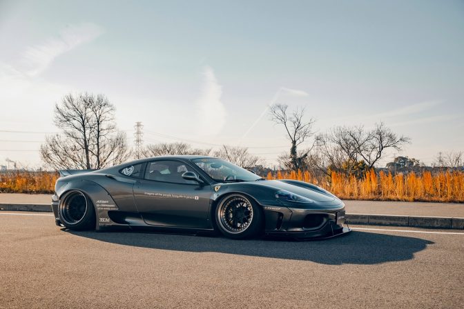 Liberty Walk Ferrari 360 wide body kit