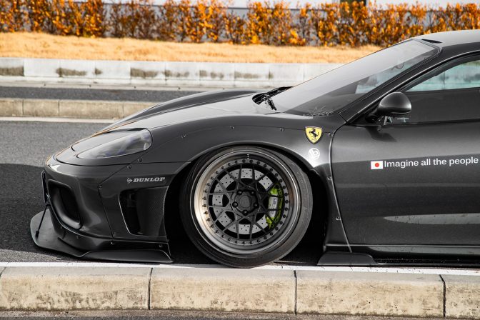 Liberty Walk Ferrari 360 wide body kit