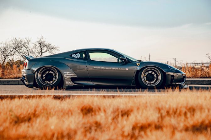 Liberty Walk Ferrari 360 wide body kit