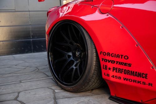 Liberty Walk Ferrari 458 wide body kit