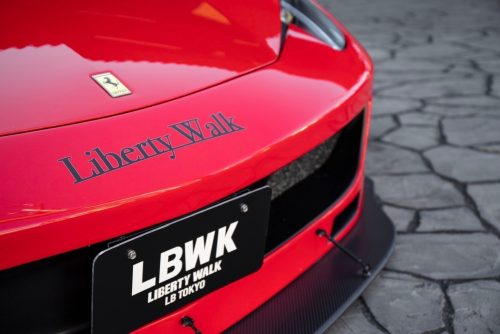 Liberty Walk Ferrari 458 wide body kit