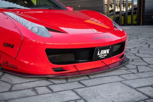 Liberty Walk Ferrari 458 wide body kit