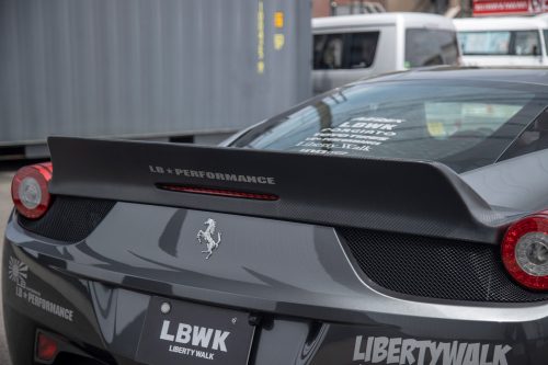 LB-WORKS Ferrari 458 Lip Spoiler Body Kit by Liberty Walk