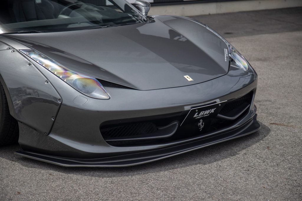 LB-WORKS Ferrari 458 Lip Spoiler Body Kit by Liberty Walk