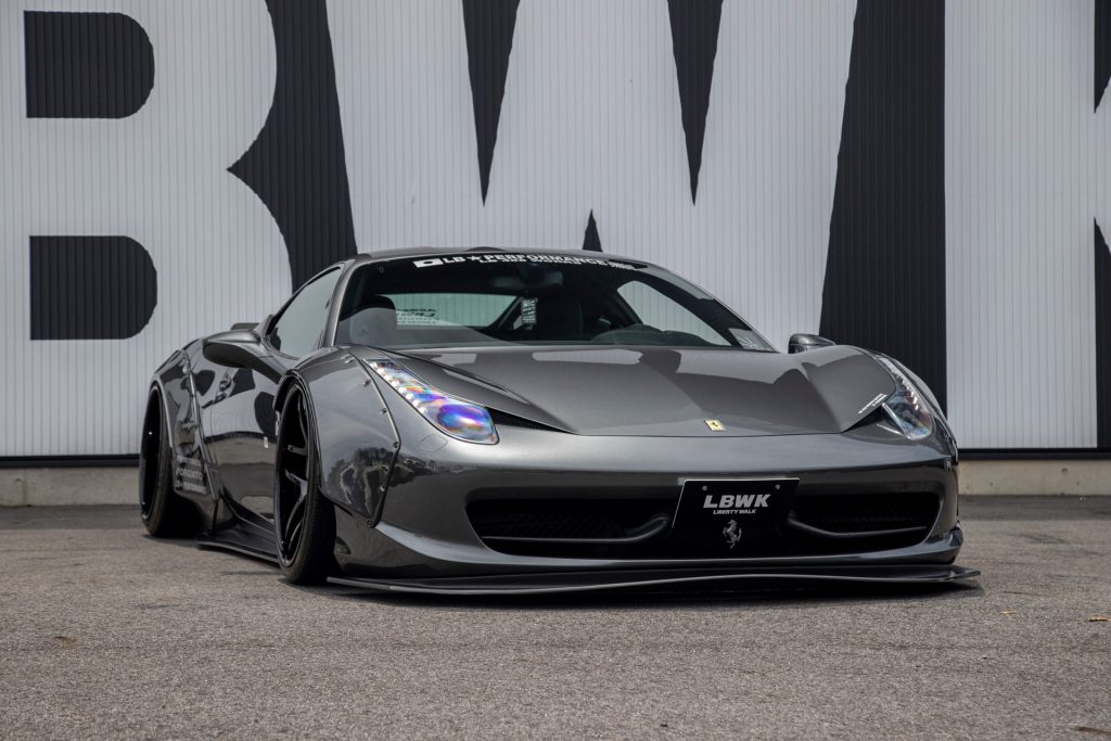 LB-WORKS Ferrari 458 Lip Spoiler Body Kit by Liberty Walk