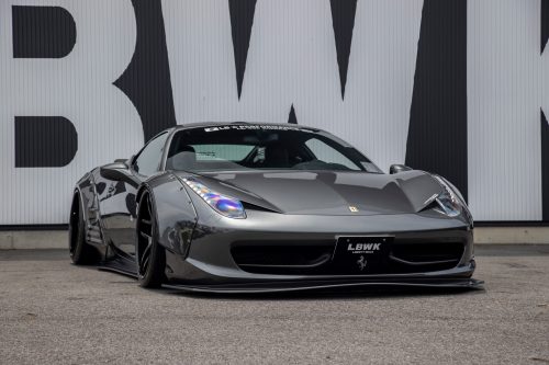 LB-WORKS Ferrari 458 Lip Spoiler Body Kit by Liberty Walk