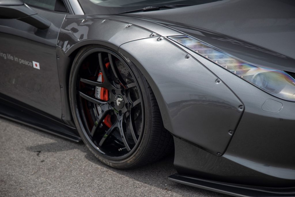 LB-WORKS Ferrari 458 Lip Spoiler Body Kit by Liberty Walk