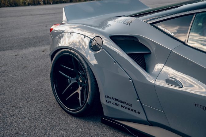 Liberty Walk Ferrari 488 wide body kit