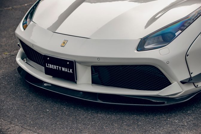 Liberty Walk Ferrari 488 wide body kit