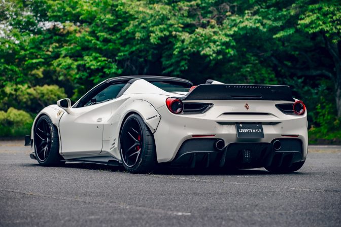 Liberty Walk Ferrari 488 wide body kit