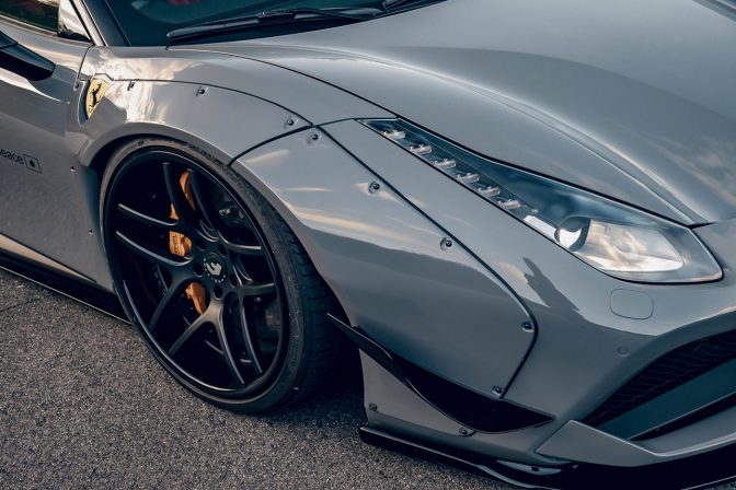 Liberty Walk Ferrari 488 wide body kit