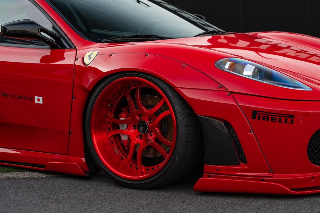 Liberty Walk Ferrari F430 wide body Kit