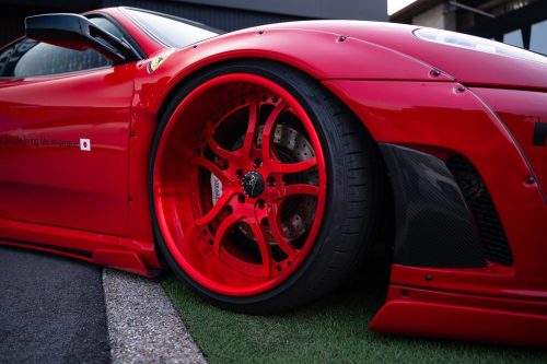 Liberty Walk Ferrari F430 wide body Kit