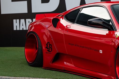 Liberty Walk Ferrari F430 wide body Kit